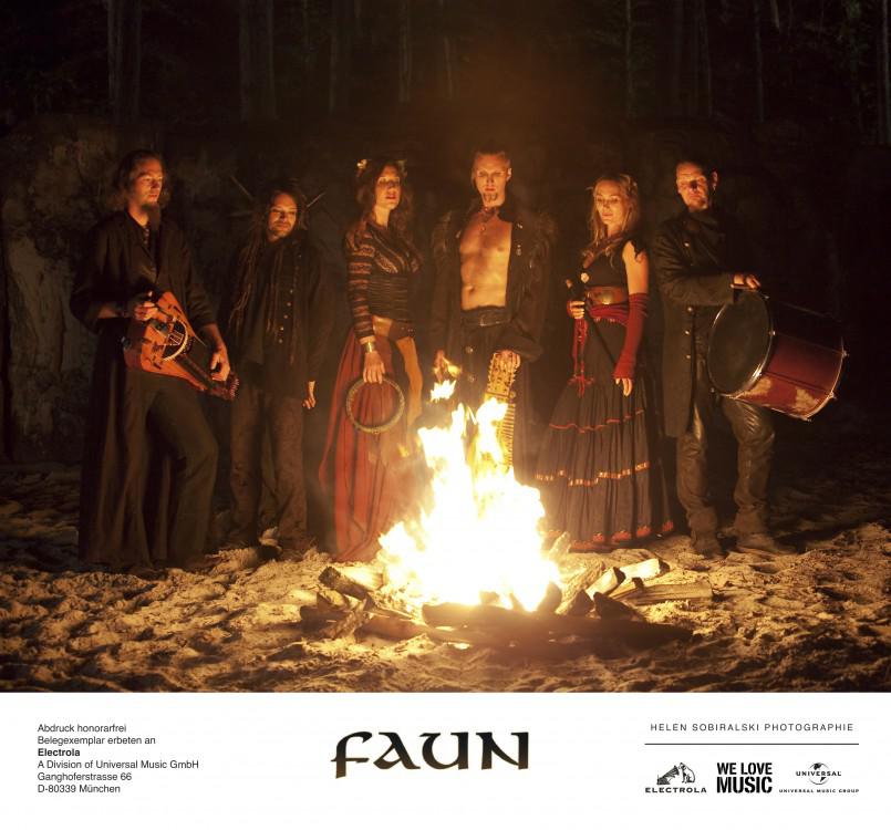 Faun - steigen auf Platz 4 der Charts ein