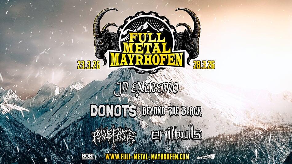 Das lauteste Metal-Festival der Alpen meldet sich zurück – noch wilder, noch härter, noch legendärer.