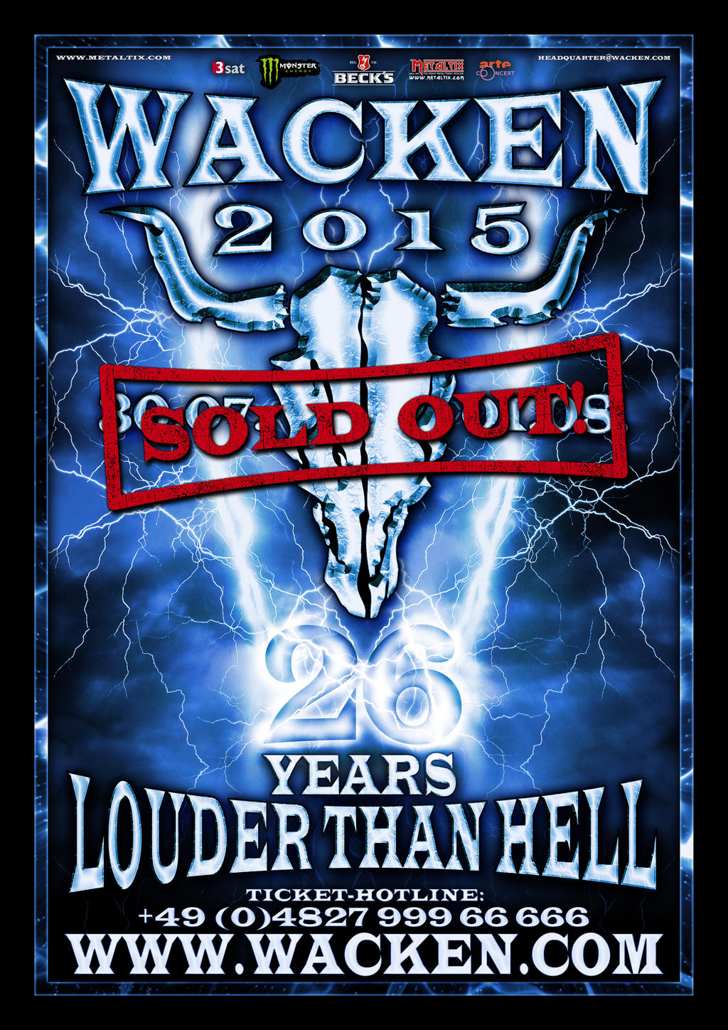 Das W:O:A ist zum zehnten Mal SOLD OUT!!!