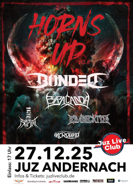 HORNS UP VOL. II  | www.metaltix.com