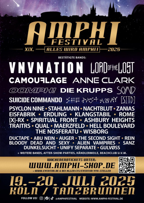 AMPHI FESTIVAL 2025 | www.metaltix.com