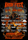 IRON FEST OPEN AIR 2024 - Tagesticket • 12.06. - 14.06.2025 • Schönenberg-Kübelberg