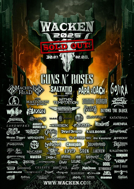 WACKEN OPEN AIR 2025 | www.metaltix.com